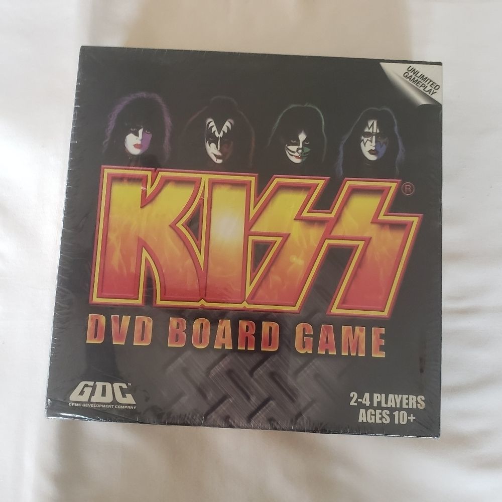 KISS DVD Board Game SEALED